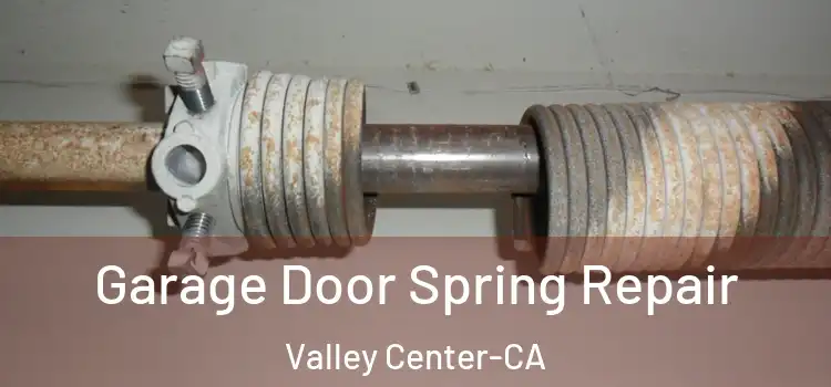 Garage Door Spring Repair Valley Center-CA