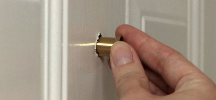 peephole door repair in Valley Center